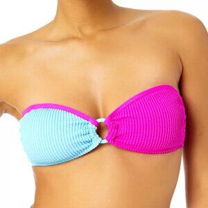 Salt & Cove Juniors' Colorblocked Convertible Bikini Top NWT Sz XS